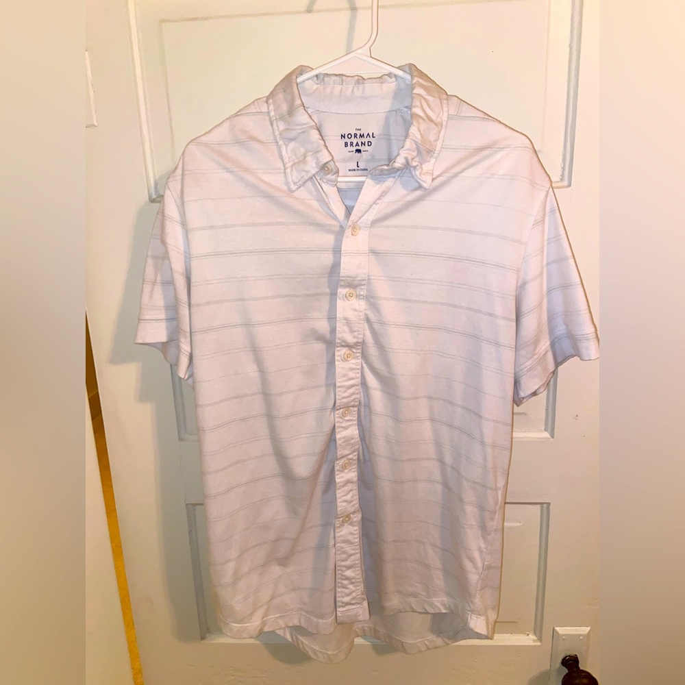 Normal Brand Short Sleeve Button up